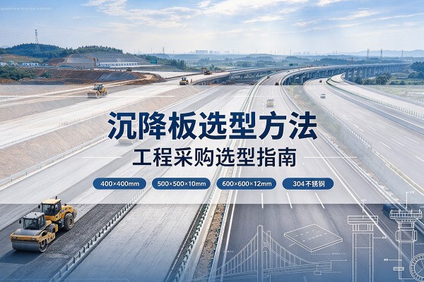 贵阳沉降板选择方法