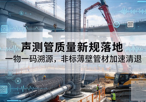 贵阳声测管质量新规落地，一物一码溯源，非标薄壁管材加速清退