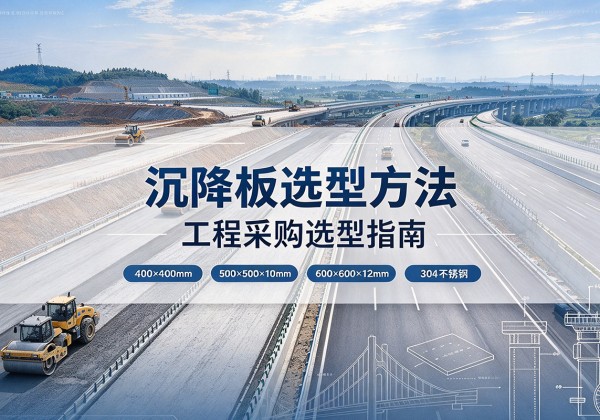 贵阳沉降板选择方法