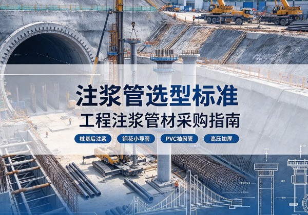 贵阳注浆管选型标准